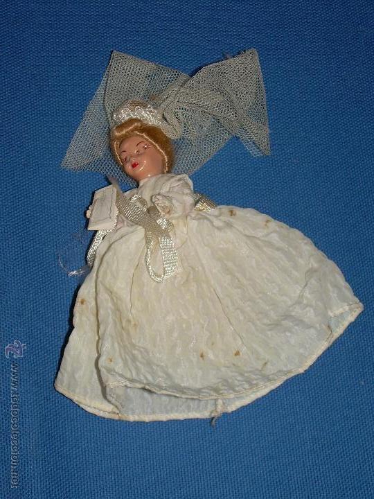 Mu&ntilde;ecas espa&ntilde;olas modernas: MU&Ntilde;ECA PRIMERA COMUNION OJOS DURMIENTES - 12 CMS - Foto 1