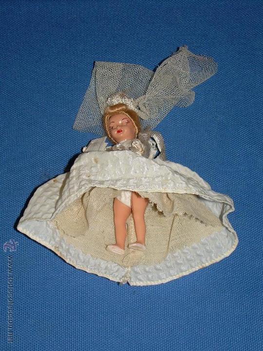 Mu&ntilde;ecas espa&ntilde;olas modernas: MU&Ntilde;ECA PRIMERA COMUNION OJOS DURMIENTES - 12 CMS - Foto 2