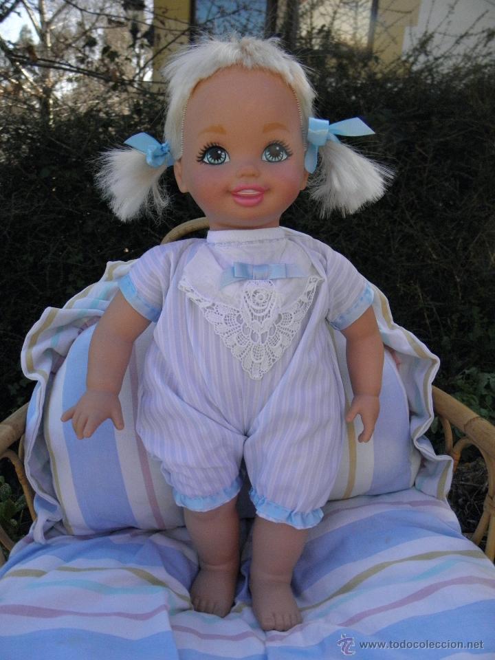 Mu&ntilde;ecas Espa&ntilde;olas Modernas: Antigua mu&ntilde;eca Shelly Mimitos de Mattel de 40 cm