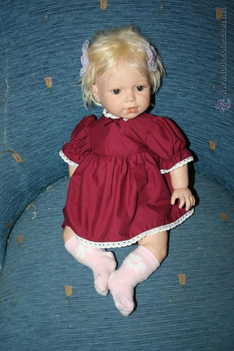 Mu&ntilde;ecas espa&ntilde;olas modernas: preciosa mu&ntilde;eca bebe luna babys mops - Foto 3