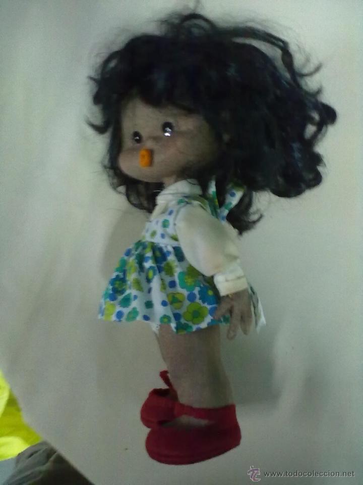 Mu&ntilde;ecas espa&ntilde;olas modernas: MU&Ntilde;ECA TRAPO NEGRA DE FIELTRO - Foto 2