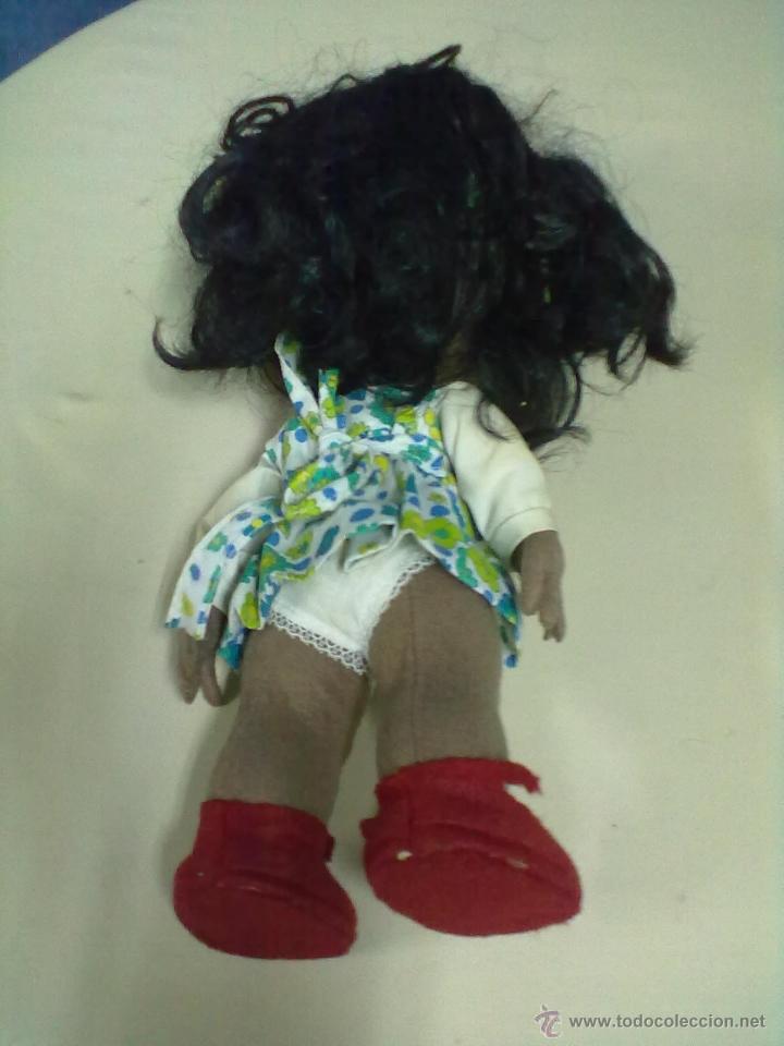 Mu&ntilde;ecas espa&ntilde;olas modernas: MU&Ntilde;ECA TRAPO NEGRA DE FIELTRO - Foto 3