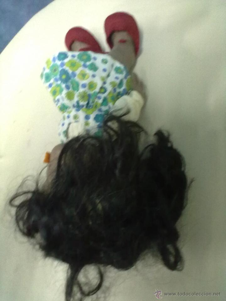 Mu&ntilde;ecas espa&ntilde;olas modernas: MU&Ntilde;ECA TRAPO NEGRA DE FIELTRO - Foto 4