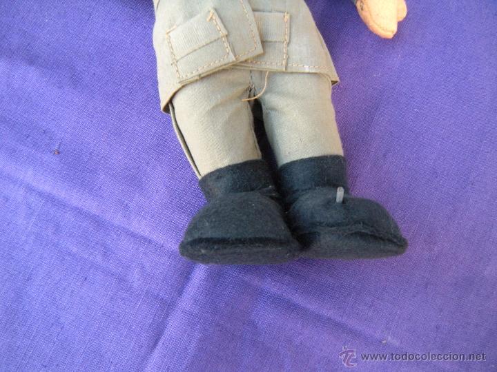 Mu&ntilde;ecas espa&ntilde;olas modernas: MU&Ntilde;ECA MILITAR DE FIELTRO - Foto 3
