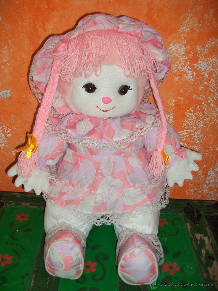 Mu&ntilde;ecas espa&ntilde;olas modernas: BONITA MU&Ntilde;ECA PELO ROSA - Foto 1