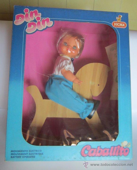 Mu&ntilde;ecas espa&ntilde;olas modernas: MU&Ntilde;ECO DIN DIN CABALLITO, DE VICMA, REF 352, EN CAJA. CC - Foto 1