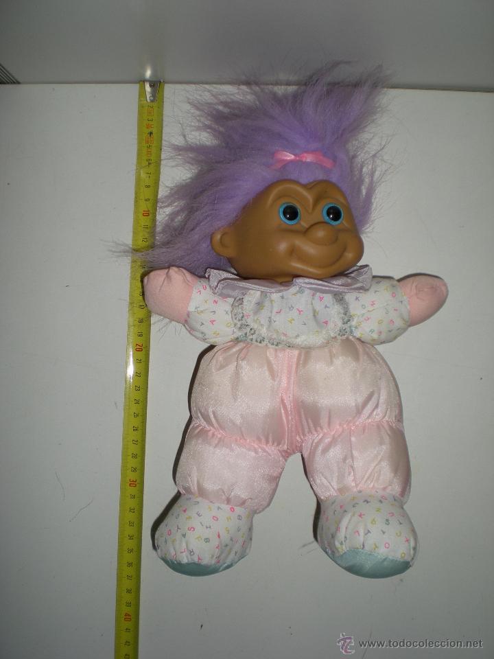 Mu&ntilde;ecas espa&ntilde;olas modernas: ANTIGUO MU&Ntilde;ECO TROLL ESPA&Ntilde;OL SIN MARCA APARENTE - Foto 2