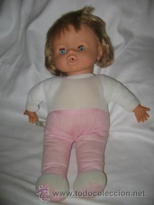 Poupée Jesmar Vintage H37 Cm, Blonde Aux Longs Cheveux, Avec 2 Tenues Complètes Et Accessoires, 1980 Spain