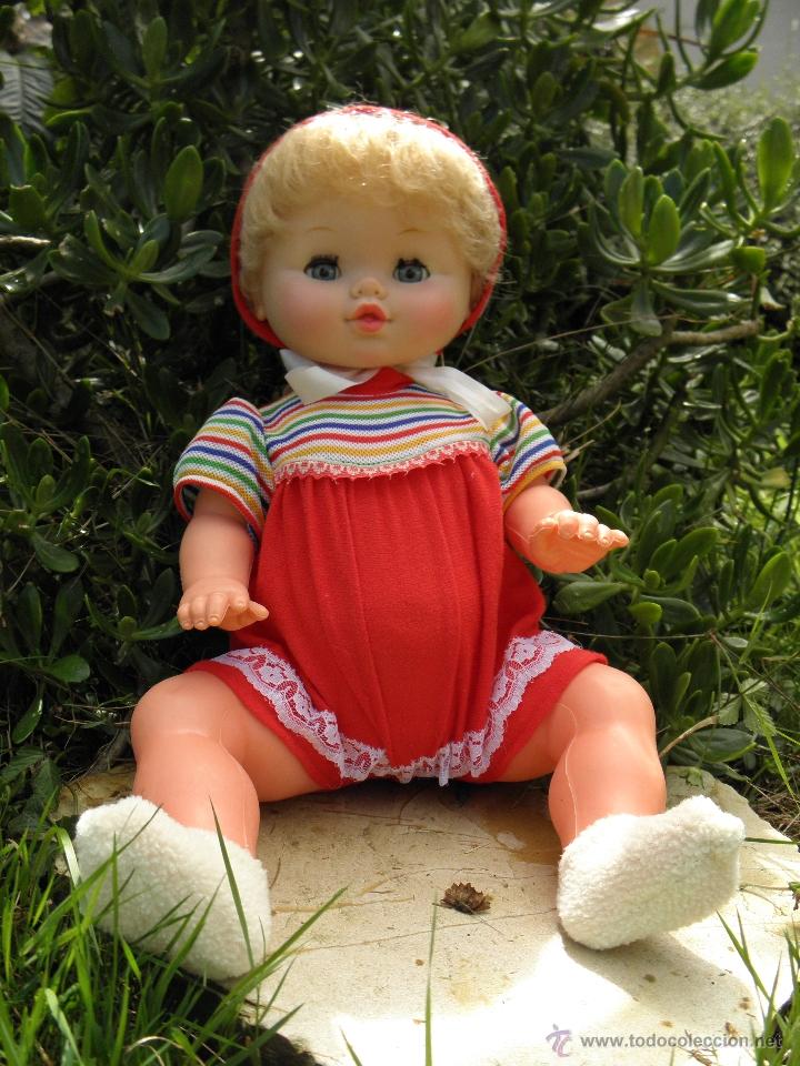 Poup&eacute;es Espagnoles Modernes: Antiguo mu&ntilde;eco Beb&eacute; 45 de b.b. a&ntilde;o 1981