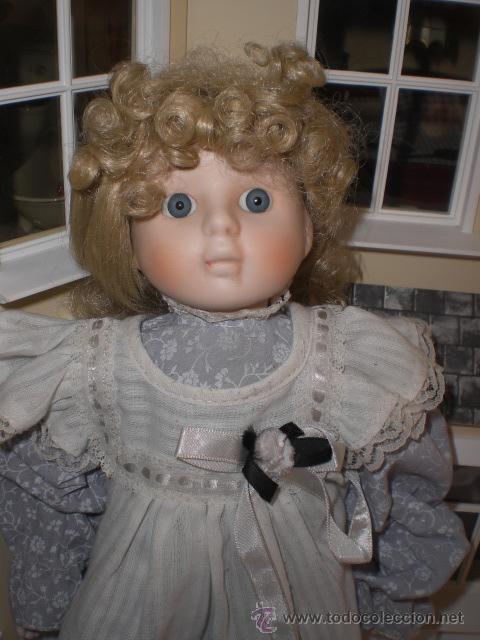 Mu&ntilde;ecas espa&ntilde;olas modernas: MU&Ntilde;ECA DE PORCELANA DE LOS 80/90 - Foto 1