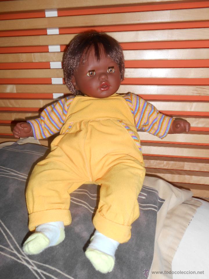 Mu&ntilde;ecas espa&ntilde;olas modernas: MU&Ntilde;ECO NEGRITO - TOYSE -Onil 48 cms. - Foto 6