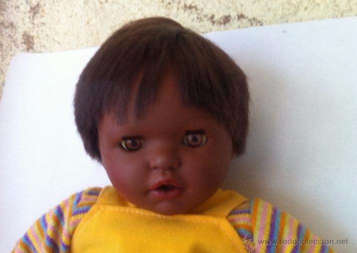 Mu&ntilde;ecas espa&ntilde;olas modernas: MU&Ntilde;ECO NEGRITO - TOYSE -Onil 48 cms. - Foto 7