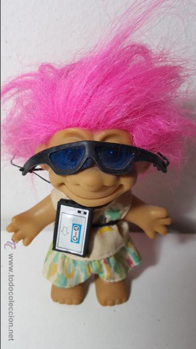 muñeca o troll russ años 80 - 90 - walkm - Compra venta en todocoleccion