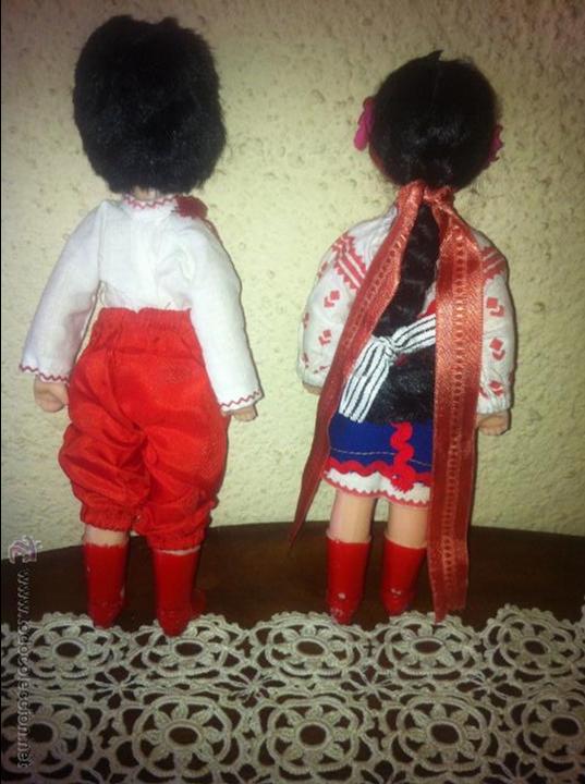 Mu&ntilde;ecas espa&ntilde;olas modernas: PAREJA DE MU&Ntilde;ECOS DE PLASTICO  MIDEN  24 CM - Foto 3