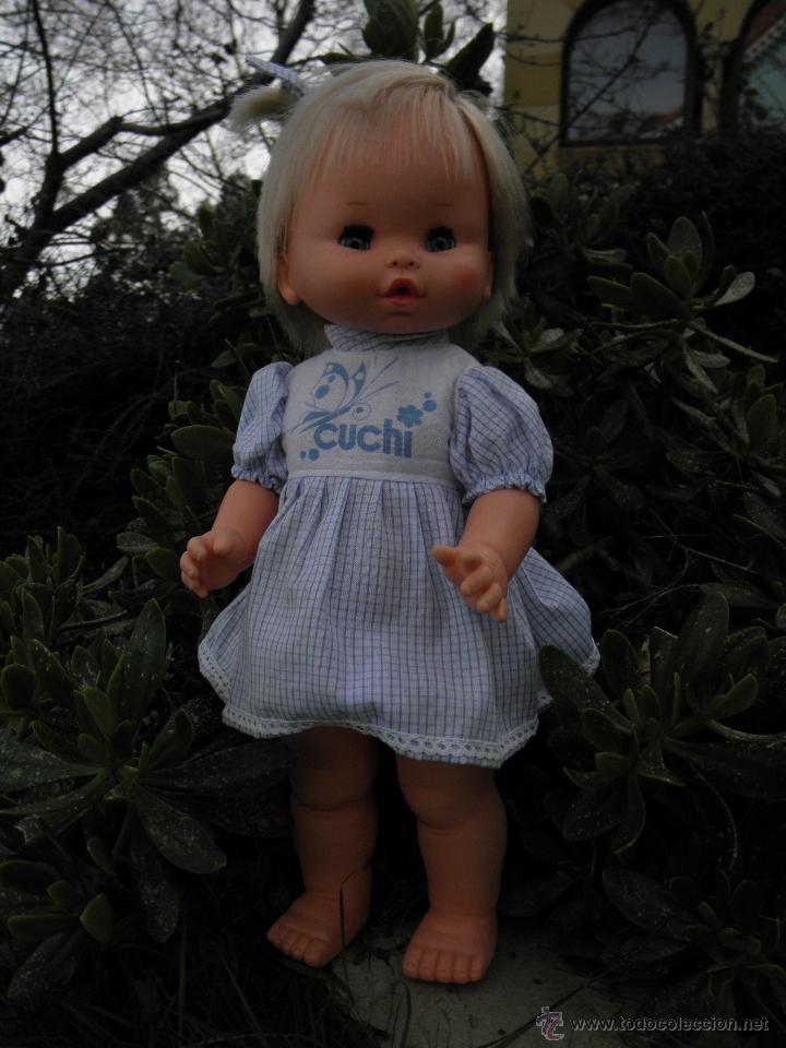 Mu&ntilde;ecas espa&ntilde;olas modernas: Antigua mu&ntilde;eca Cuchi de b.b. de 40 cm - Foto 3