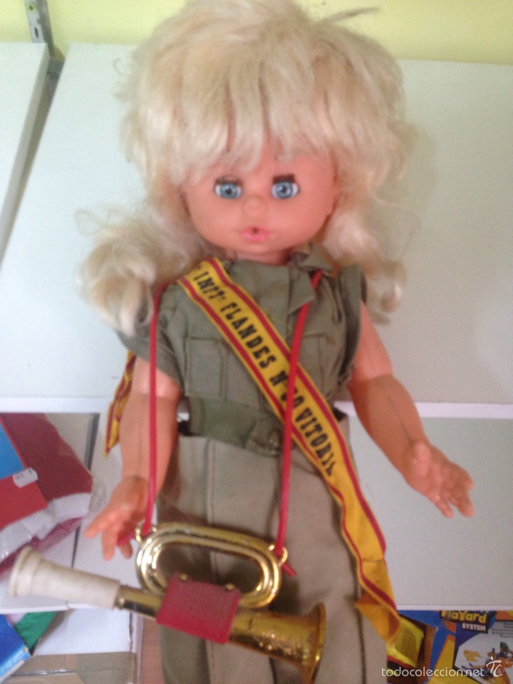 Mu&ntilde;ecas espa&ntilde;olas modernas: Mu&ntilde;eca de 1970 original - Foto 1