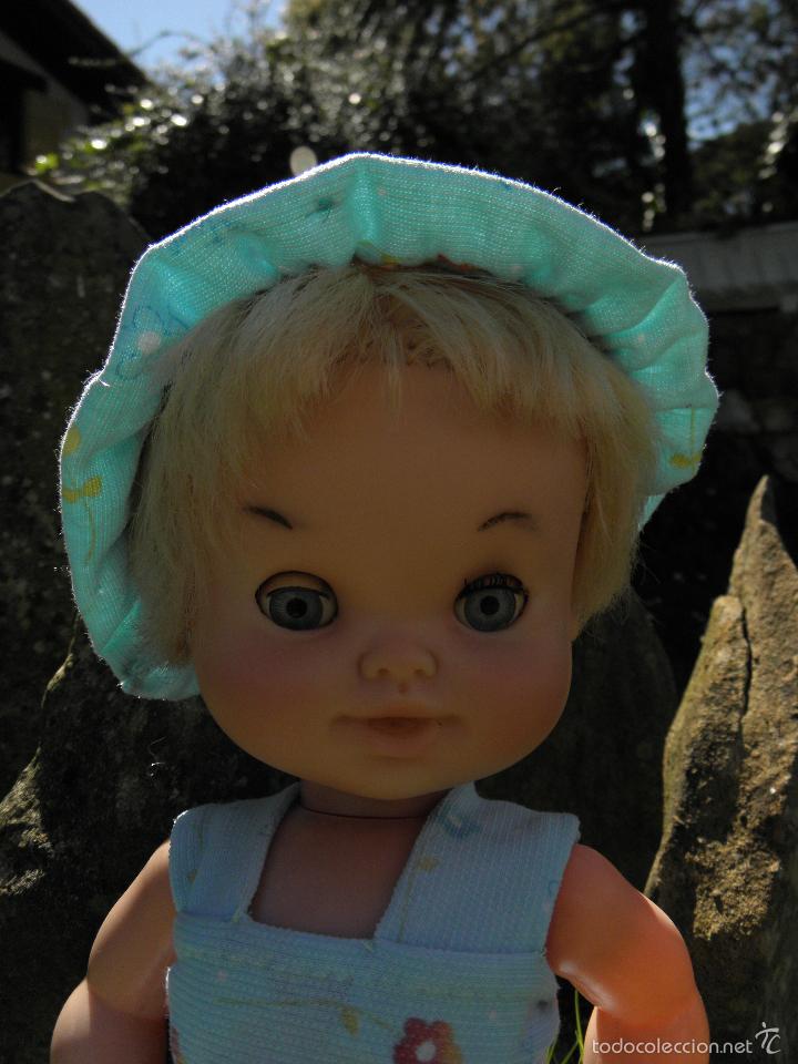 Mu&ntilde;ecas espa&ntilde;olas modernas: Mu&ntilde;eca antigua Luni de b.b. de 35 cm - Foto 2