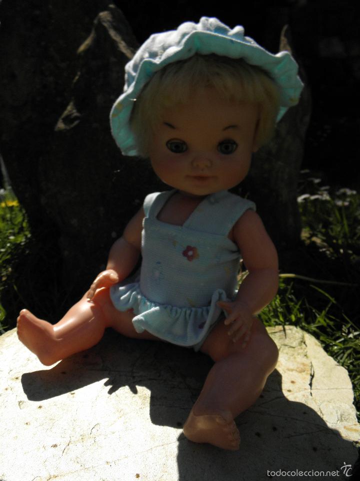 Mu&ntilde;ecas espa&ntilde;olas modernas: Mu&ntilde;eca antigua Luni de b.b. de 35 cm - Foto 3