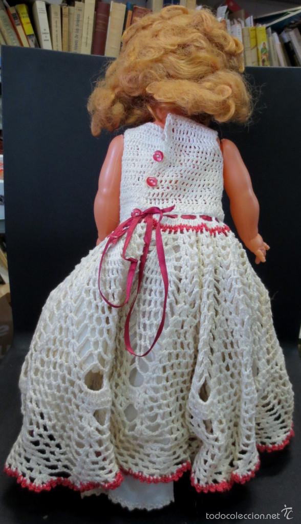 Mu&ntilde;ecas espa&ntilde;olas modernas: MU&Ntilde;ECA RUBIA CON DISCO A&Ntilde;OS 60-70 - Foto 3