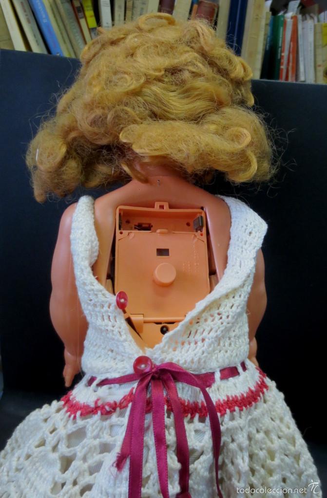 Mu&ntilde;ecas espa&ntilde;olas modernas: MU&Ntilde;ECA RUBIA CON DISCO A&Ntilde;OS 60-70 - Foto 4