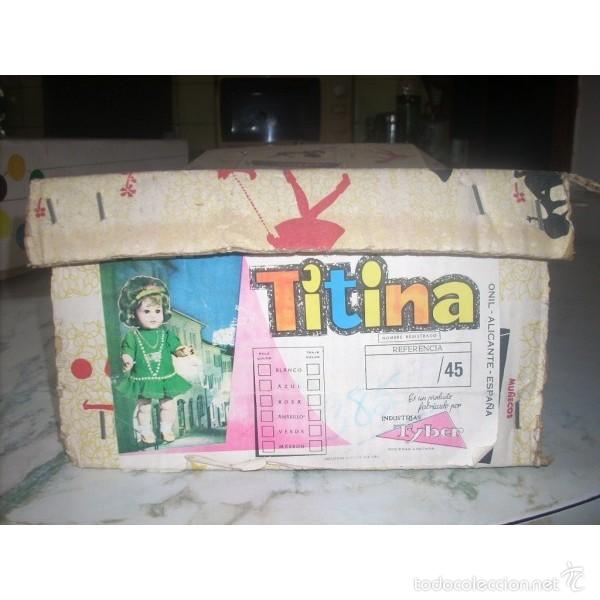 Mu&ntilde;ecas espa&ntilde;olas modernas: Mu&ntilde;eca Titina, de Tyber, en su caja - Foto 9
