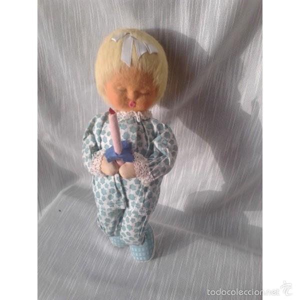 Mu&ntilde;ecas espa&ntilde;olas modernas: Mu&ntilde;eca de trapo, con vela - Foto 2
