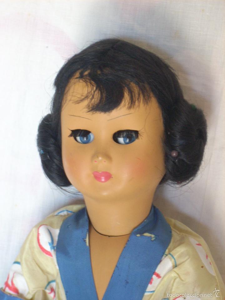 Mu&ntilde;ecas espa&ntilde;olas modernas: Mu&ntilde;eca oriental, de poliestireno - Foto 1