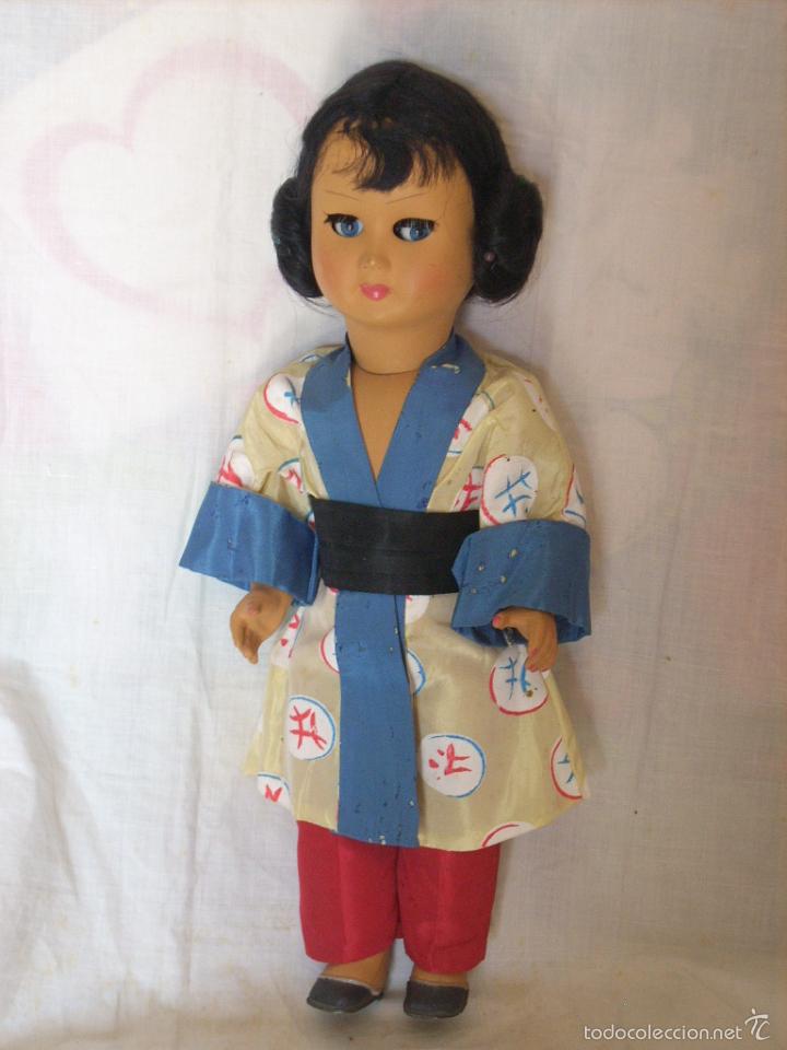 Mu&ntilde;ecas espa&ntilde;olas modernas: Mu&ntilde;eca oriental, de poliestireno - Foto 2
