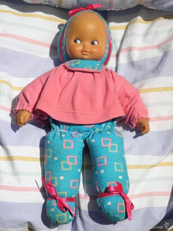 Mu&ntilde;ecas espa&ntilde;olas modernas: Mu&ntilde;eco beb&eacute; antiguo blando de 32 cm - Foto 3