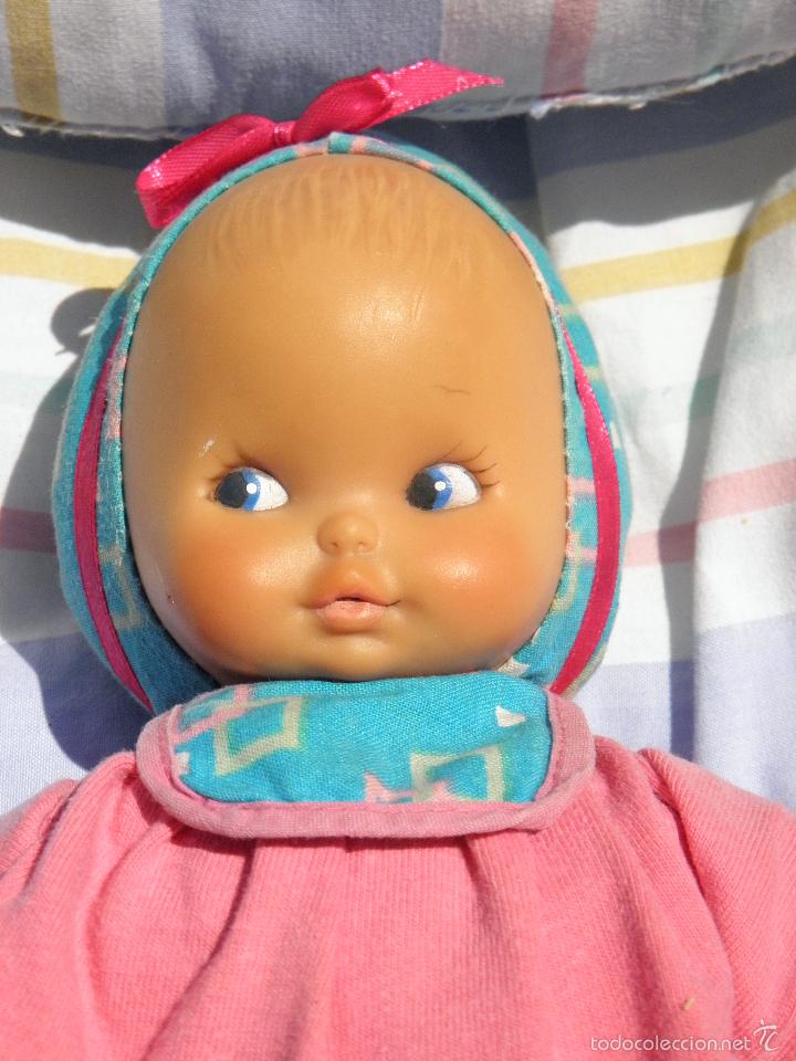Mu&ntilde;ecas espa&ntilde;olas modernas: Mu&ntilde;eco beb&eacute; antiguo blando de 32 cm - Foto 2