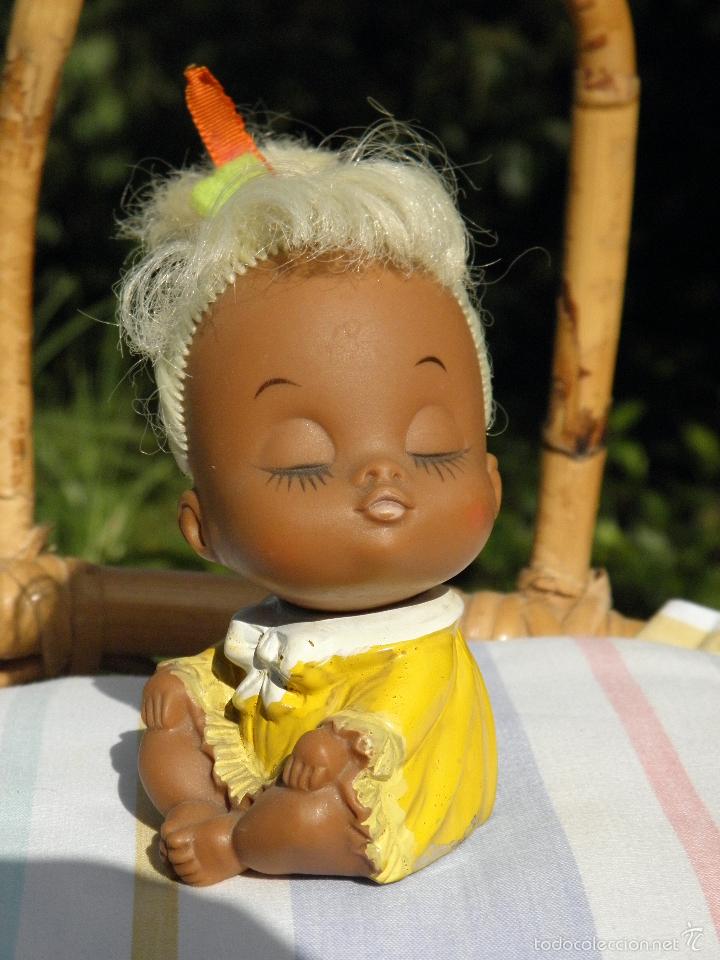 Poup&eacute;es Espagnoles Modernes: Antigua mu&ntilde;eca beb&eacute; Iwai besito, fabricada en Jap&oacute;n de los a&ntilde;os 60, Moody Cutie