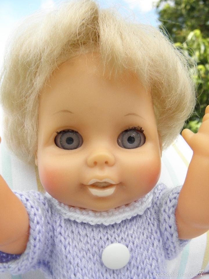 Mu&ntilde;ecas espa&ntilde;olas modernas: Mu&ntilde;eco beb&eacute; antiguo de 29 cm - Foto 2