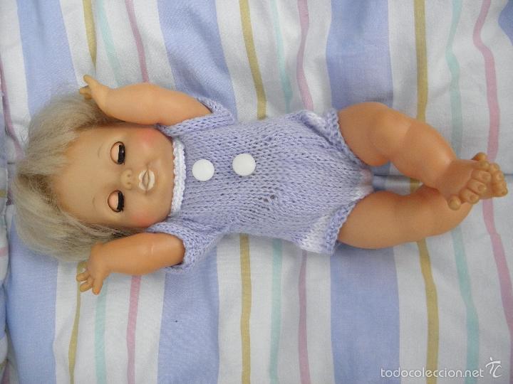Mu&ntilde;ecas espa&ntilde;olas modernas: Mu&ntilde;eco beb&eacute; antiguo de 29 cm - Foto 4