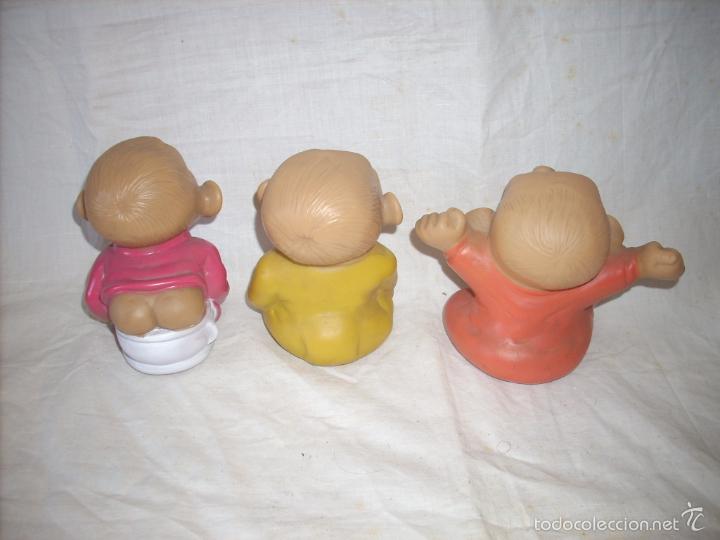 Mu&ntilde;ecas espa&ntilde;olas modernas: Tres mu&ntilde;ecos de goma - Foto 2