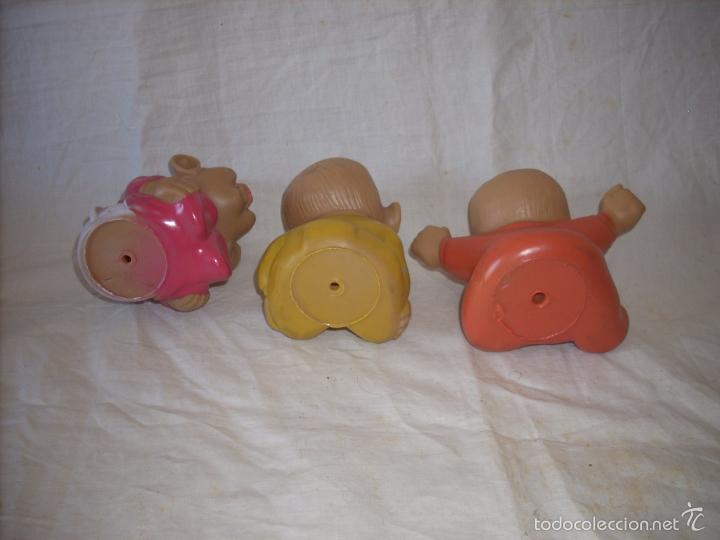 Mu&ntilde;ecas espa&ntilde;olas modernas: Tres mu&ntilde;ecos de goma - Foto 3