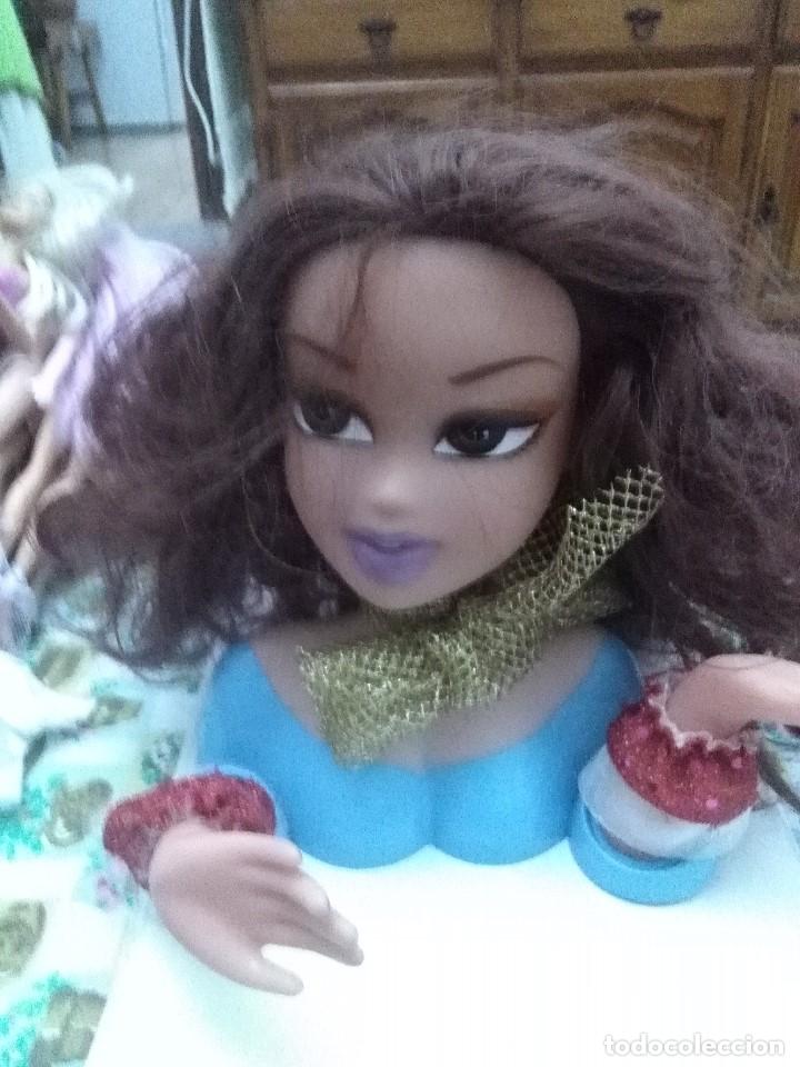 Mu&ntilde;ecas espa&ntilde;olas modernas: CABEZA DE MU&Ntilde;ECA PARA PEINAR. - Foto 1