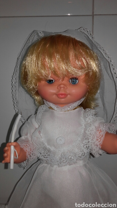 Mu&ntilde;ecas espa&ntilde;olas modernas: MU&Ntilde;ECA DE COMUNION VINTAGE - Foto 2