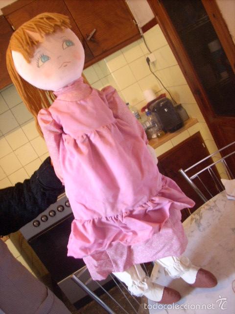 Mu&ntilde;ecas espa&ntilde;olas modernas: Gran mu&ntilde;eca de trapo - Foto 2