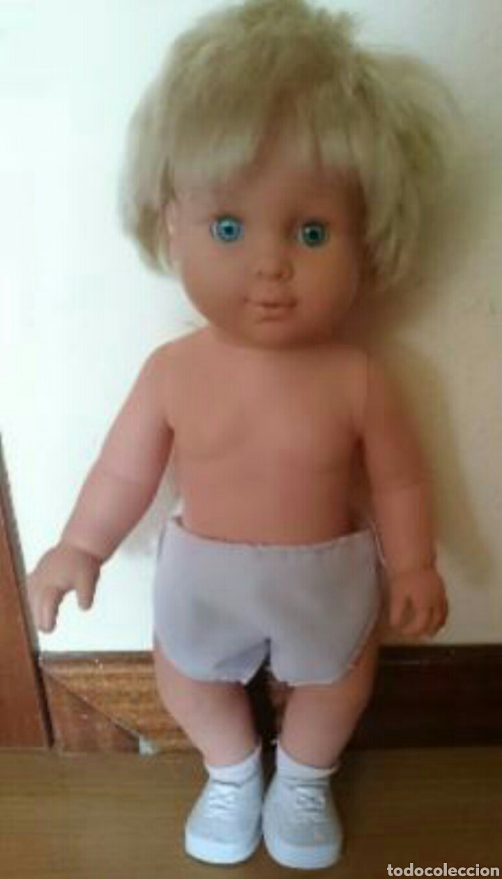 Mu&ntilde;ecas espa&ntilde;olas modernas: Mu&ntilde;eco Baby bebe de feber - Foto 1