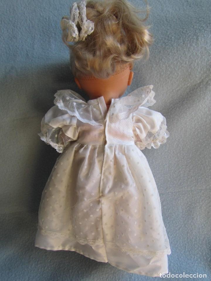 Mu&ntilde;ecas espa&ntilde;olas modernas: Mu&ntilde;eca habladora BB comuni&oacute;n funcionando - Foto 9