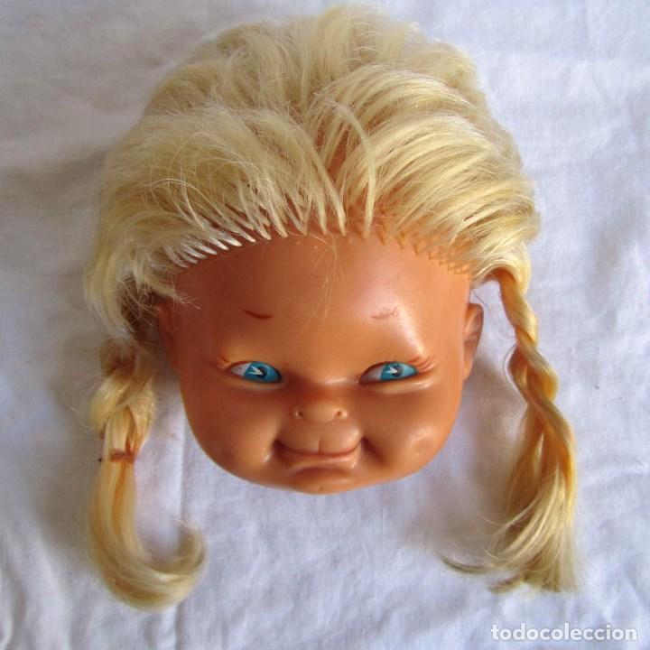 Mu&ntilde;ecas espa&ntilde;olas modernas: Cabeza careta de mu&ntilde;eca - Foto 1