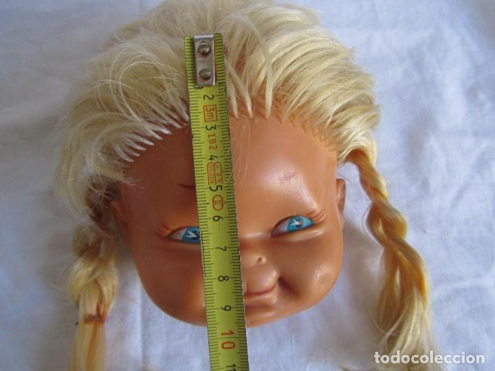 Mu&ntilde;ecas espa&ntilde;olas modernas: Cabeza careta de mu&ntilde;eca - Foto 2