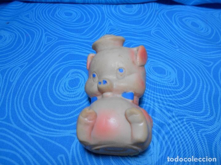 Mu&ntilde;ecas espa&ntilde;olas modernas: CERDITO GOMA 11,5 CM - Foto 3