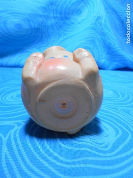Mu&ntilde;ecas espa&ntilde;olas modernas: CERDITO GOMA 11,5 CM - Foto 4