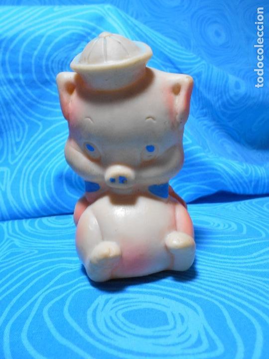Mu&ntilde;ecas espa&ntilde;olas modernas: CERDITO GOMA 11,5 CM - Foto 8