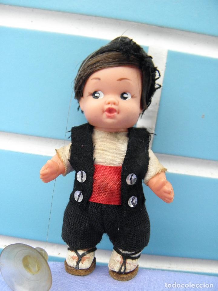 Mu&ntilde;ecas espa&ntilde;olas modernas: Mu&ntilde;eco regional antiguo de 11 cm - Foto 2