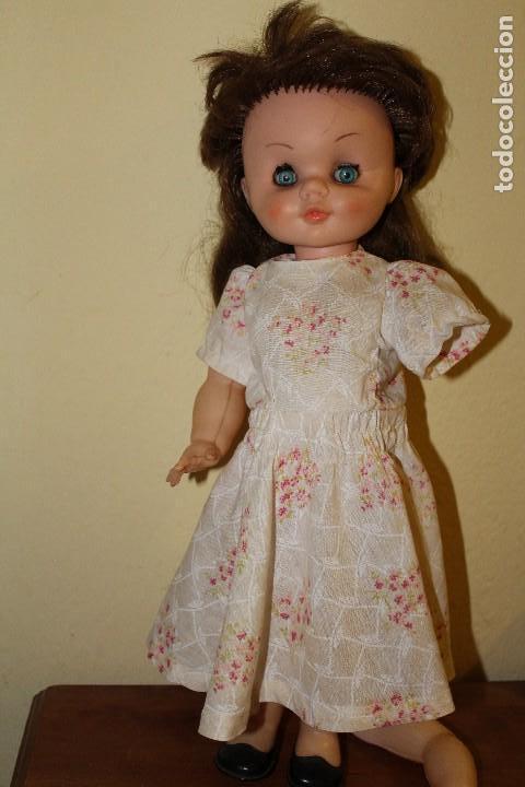Mu&ntilde;ecas espa&ntilde;olas modernas: MU&Ntilde;ECA ANTIGUA TIPO CELULOIDE DE LOS A&Ntilde;OS 50-60 - Foto 1