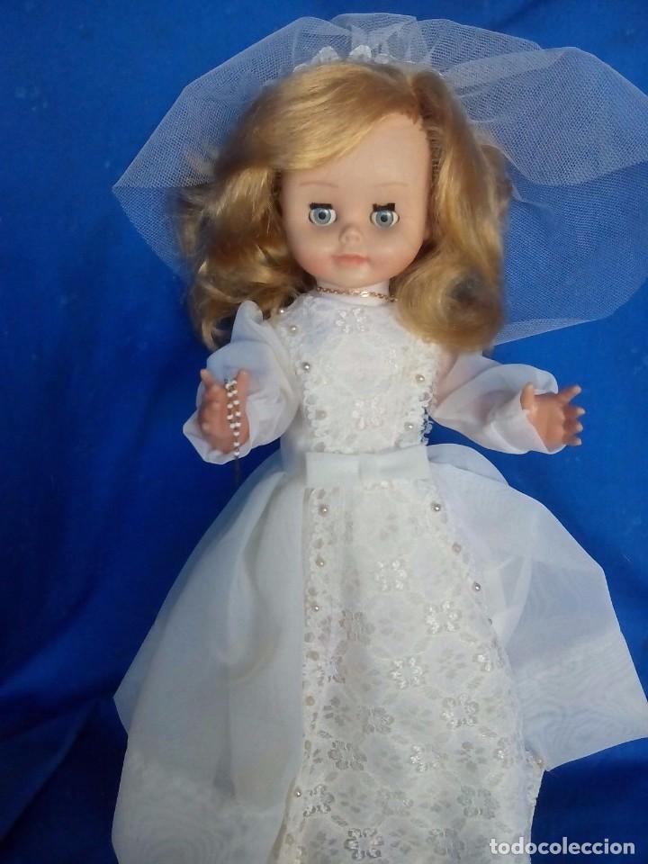 Mu&ntilde;ecas espa&ntilde;olas modernas: preciosa mu&ntilde;eca comunion de alonso epoca los 60 - Foto 1