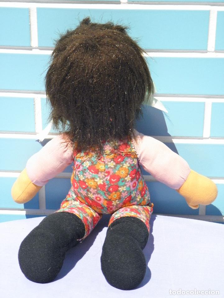 Mu&ntilde;ecas espa&ntilde;olas modernas: Mu&ntilde;eca antigua esquimal de 47 cm - Foto 4