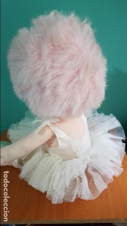 Mu&ntilde;ecas espa&ntilde;olas modernas: Mu&ntilde;eca de trapo y fieltro bailarina - Foto 5